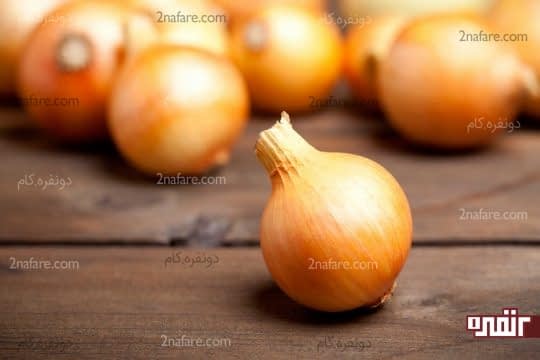 پیاز از خارش نیش پشه جلوگیری میکنه