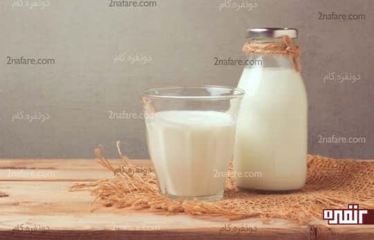 شیر برای درمان التهاب و تاول زبان