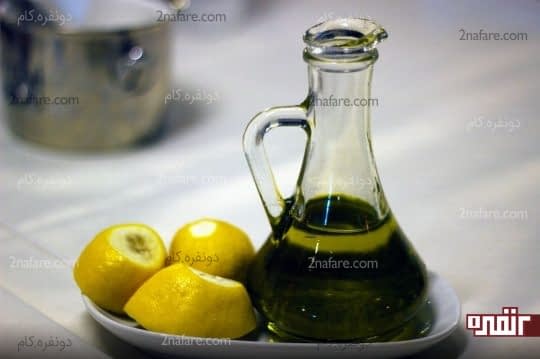 دفع سنگ کلیه با استفاده از آب لیمو و روغن زیتون