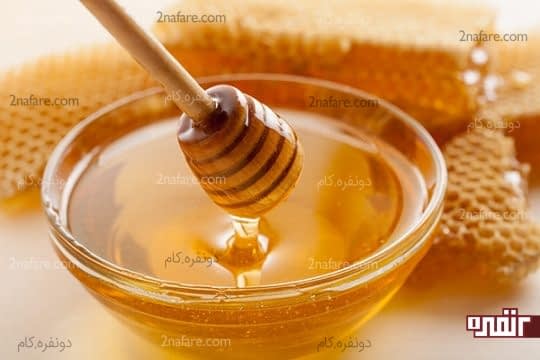 عسل برای کاهش سرفه