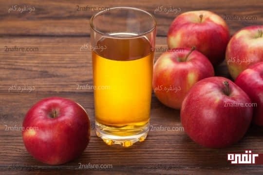 آب سیب برای کم آبی بدن
