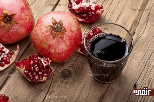 دفع سنگ کلیه با استفاده از آب انار