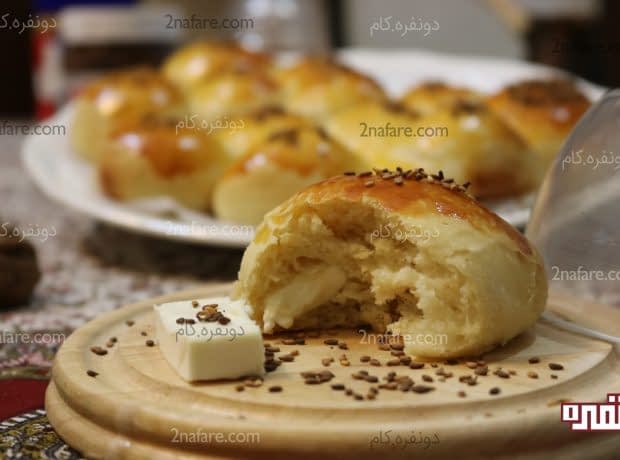 طرز تهیه نان کندو عسل مرحله به مرحله نان کندوی عسل