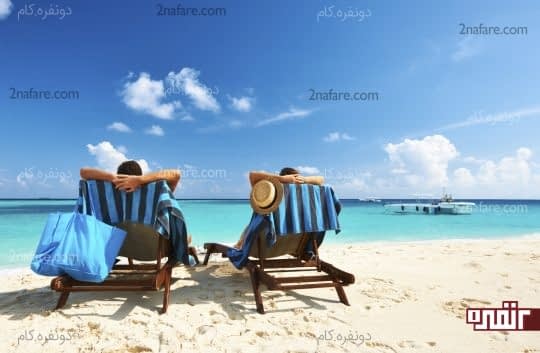 احساس آرامش با سفر کردن