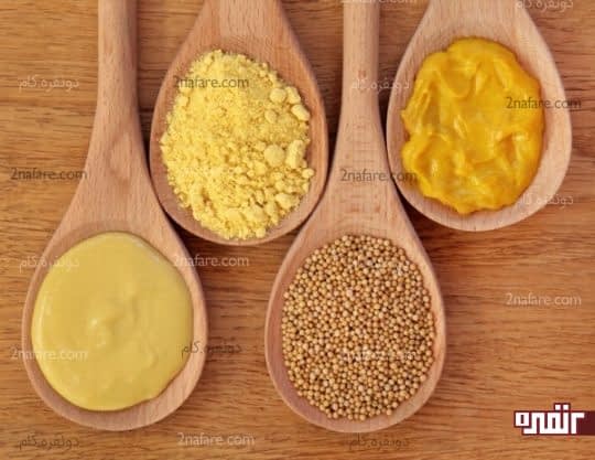 خردل تند و چربی سوز