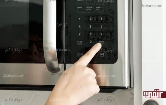 روشن کردن مایکروویو