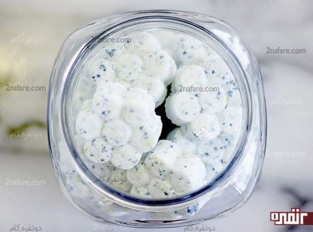 طرز تهیه قرص های شوینده خانگی طرز تهیه قرص های شوینده خانگی