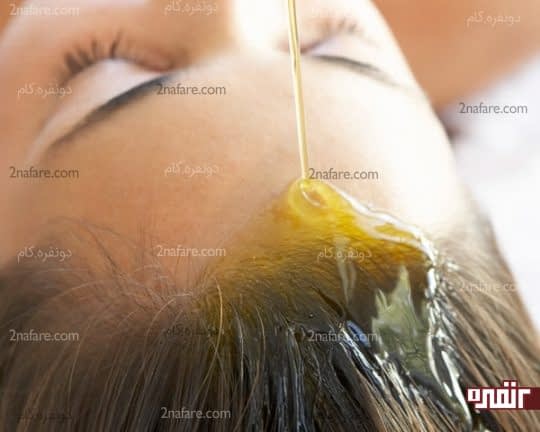 ماساژ پوست و مو با روغن های گیاهی