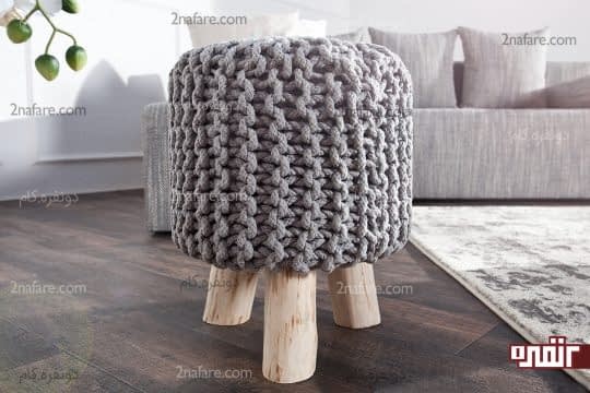 پاف پایه دار برای نشستن