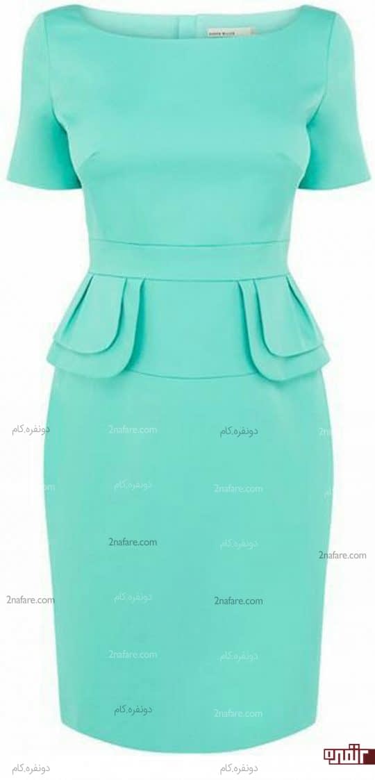 پیراهن یقه قایقی مناسب خواستگاری