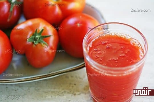 استفاده از آب گوجه برای کاهش کک و مک