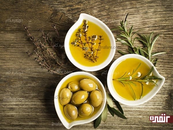 ماسک روغن زیتون و سرکه سیب از شوره سر جلوگیری میکنه