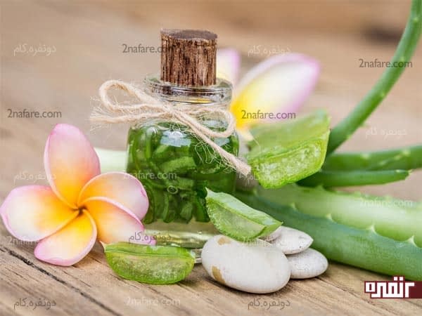ماسک موز و نوشیدنی آلوورا