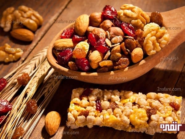 میان وعده ها میتونن به شما احساس سیری بدن و در نتیجه کمتر غذا خواهید خورد