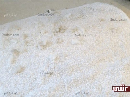 تاثیر جوش شیرین و روغن نارگیل