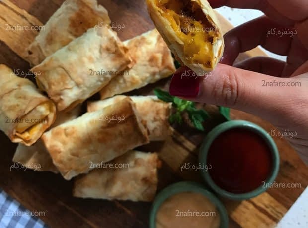 طرز تهیه بورک گوشت و سیب زمینی لقمه ای بورک گوشت و سیب زمینی