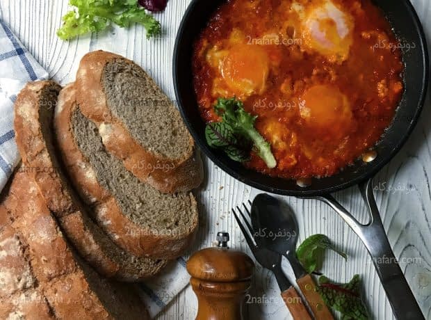 طرز تهیه املت گوجه فرنگی مرحله به مرحله املت گوجه فرنگی