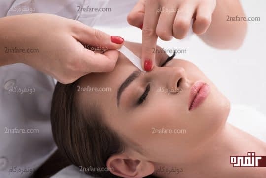 حذف موهای زائد صورت با ماسک طبیعی