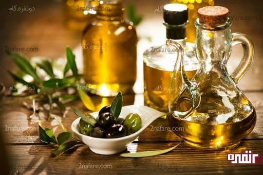 روغن زیتون برای تغذیه مو