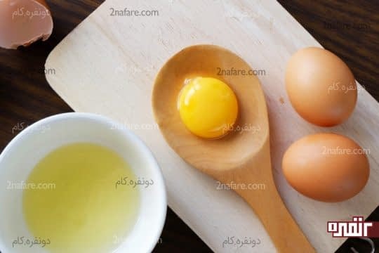 زرده تخم مرغ و سریعتر شدن رشد ابرو