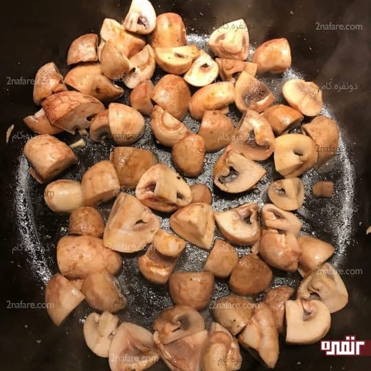 سرخ شدن قارچ