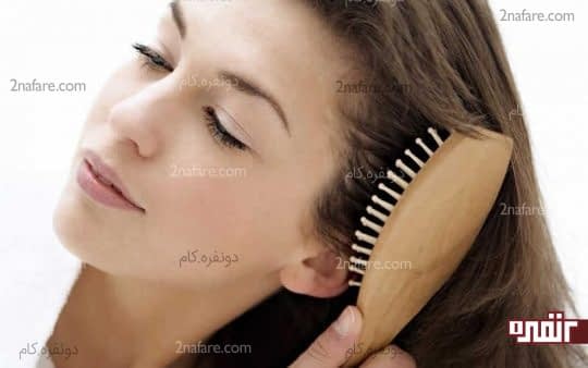 شونه زدن زیاد موها به سلامتی اونها کمکی نمیکنه