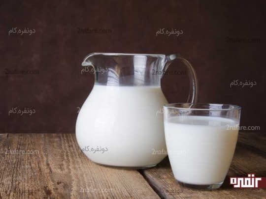 شیر برای تغذیه مو