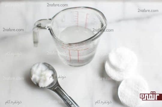 اضافه کردن روغن نارگیل به آب گرم