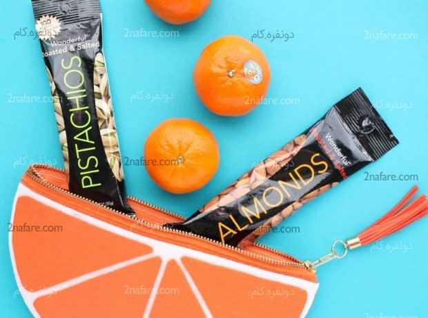 آموزش ساخت کیف نمدی پرتقالی مرحله به مرحله