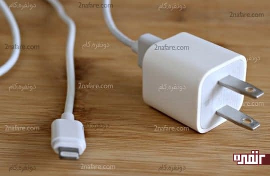 پاک کردن شارژر تلفن همراه