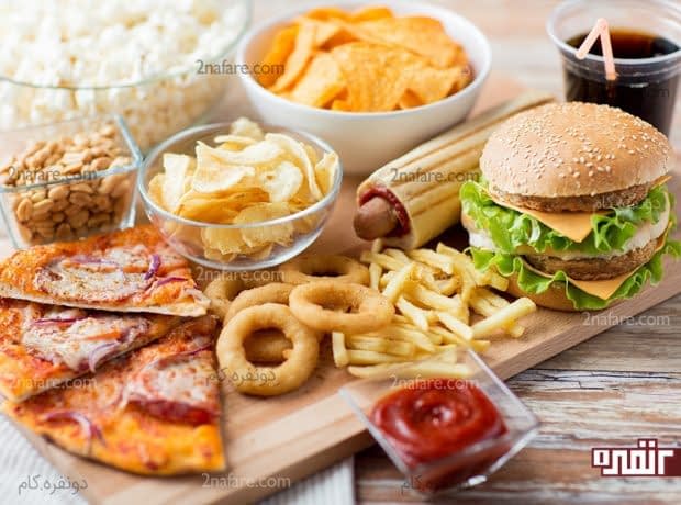موادی که باید از رژیم غذایی ماه رمضان حذف شوند غذاهای شور، چرب و فست فودها