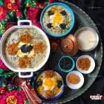 طرز تهیه آش اسفناج مرحله به مرحله