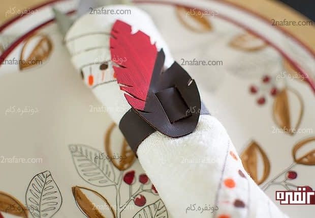 آموزش ساخت حلقه دستمال سفره با چرم آموزش ساخت حلقه دستمال سفره با چرم