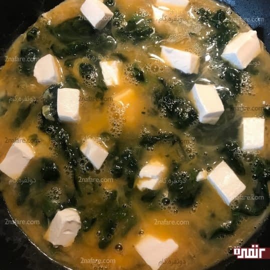 اضافه کردن پنیر
