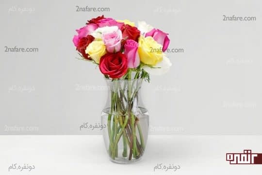 با سرکه سیب و شکر مدت بیشتری گلهارو تازه نگهدارین