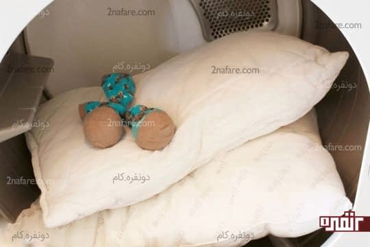 خشک کردن بالش ها