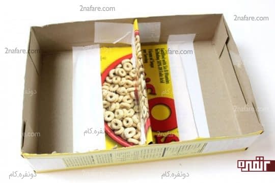 درست کردن مقسم برای جعبه های بزرگ تر