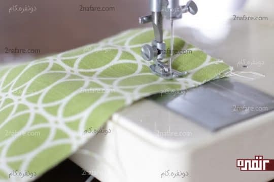دوخت خط های موازی و منظم