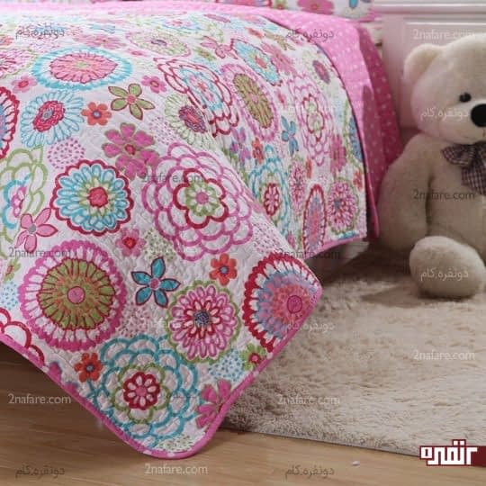 روتختی دخترانه با رنگ های شاد و جذاب