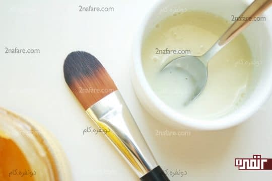 شیر خام و عسل پاک کننده طبیعی آرایش