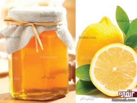 لوسیون عسل و لیمو مناسب برای پوست