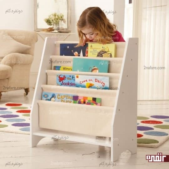 قفسه کتاب روباز