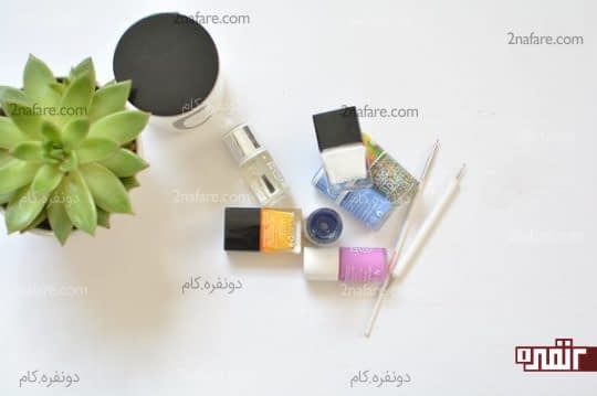 وسایل مورد نیاز برای طراحی ناخن