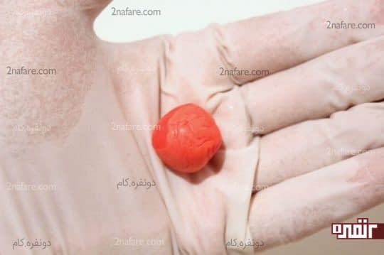 گلوله کردن تافی