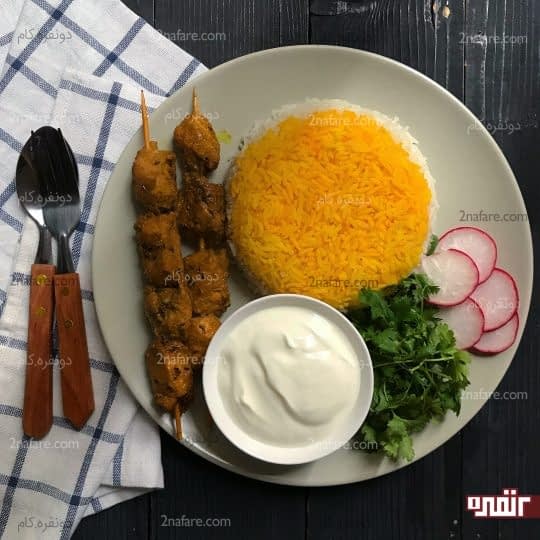 کباب چیکن ساتای