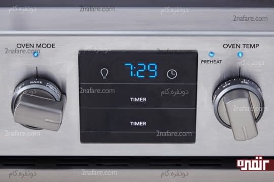 قرار دادن فر روی دمای 375 درجه فارنهایت