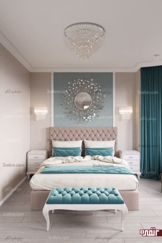 اتاق خواب مدرن و مرتب