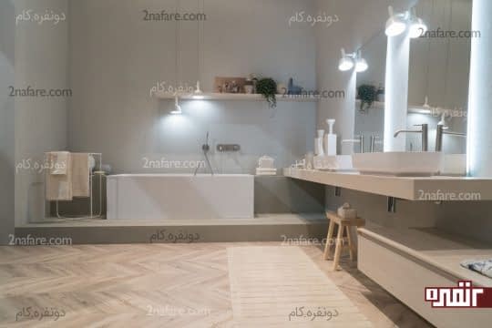 اکسسوری های کوچک و زیبا در طراحی حمام