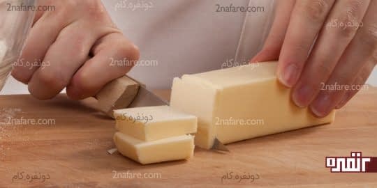 برش زدن کره با چاقوی داغ