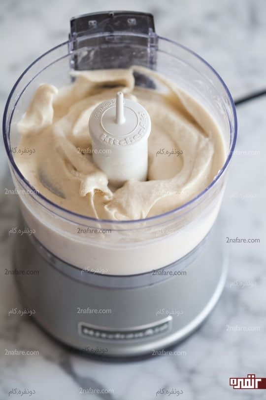 بستنی موزی آماده شده